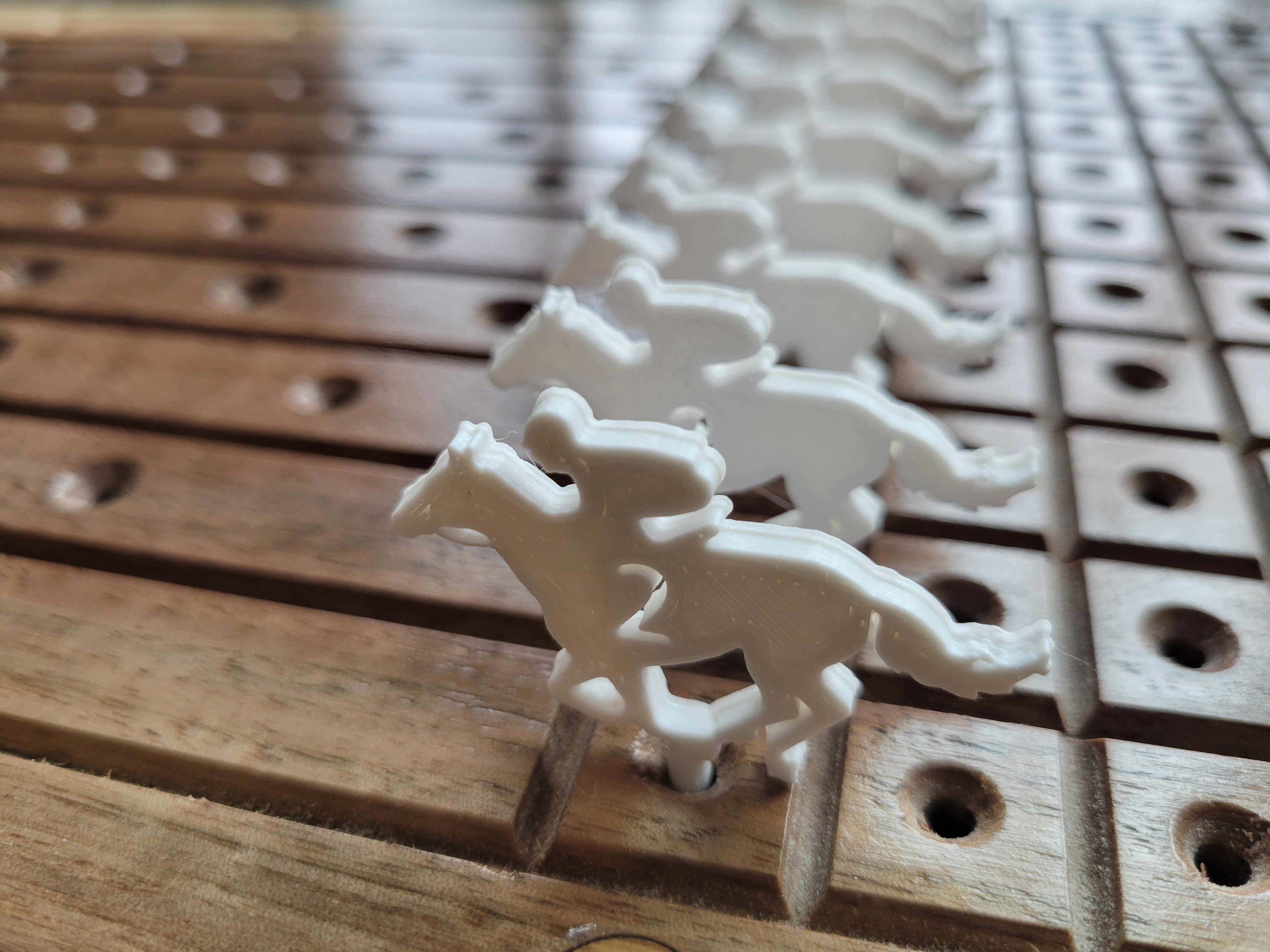 Scratched Horse Race Game - Digital Download